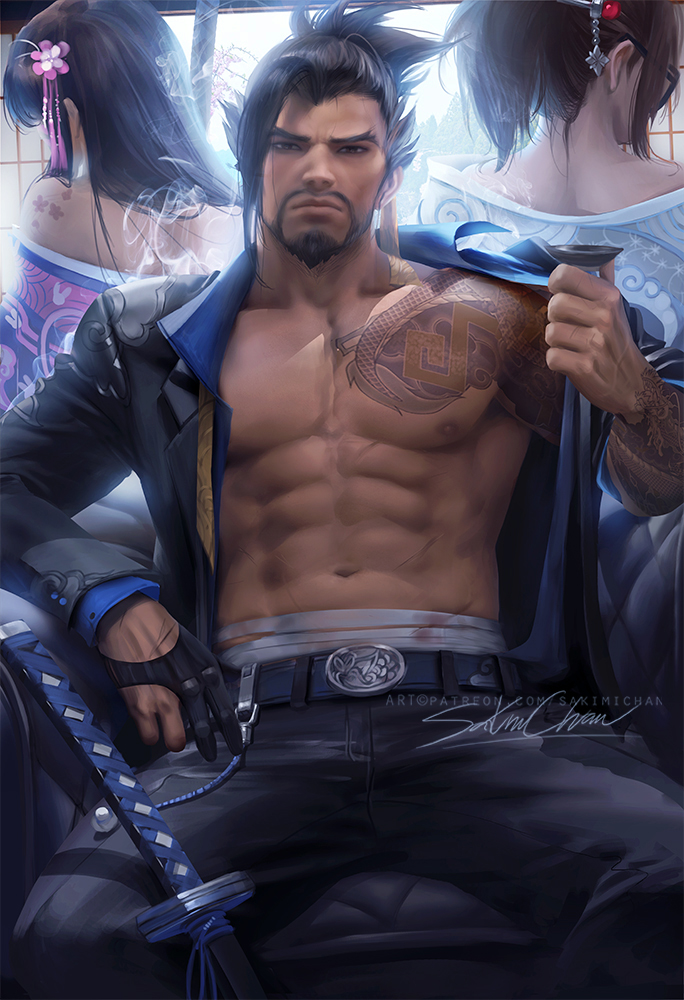 50 - sakimichan - Hanzo[pid=66955629]