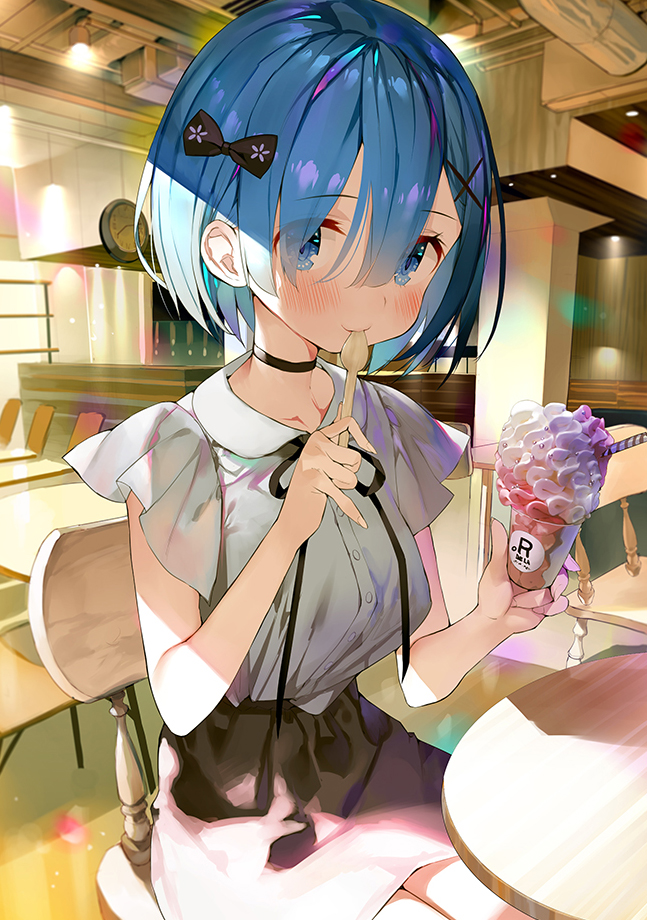 29 – がおう – レムとカフェデート[pid=75998037]-ACG-二次元游戏动漫视频分享平台