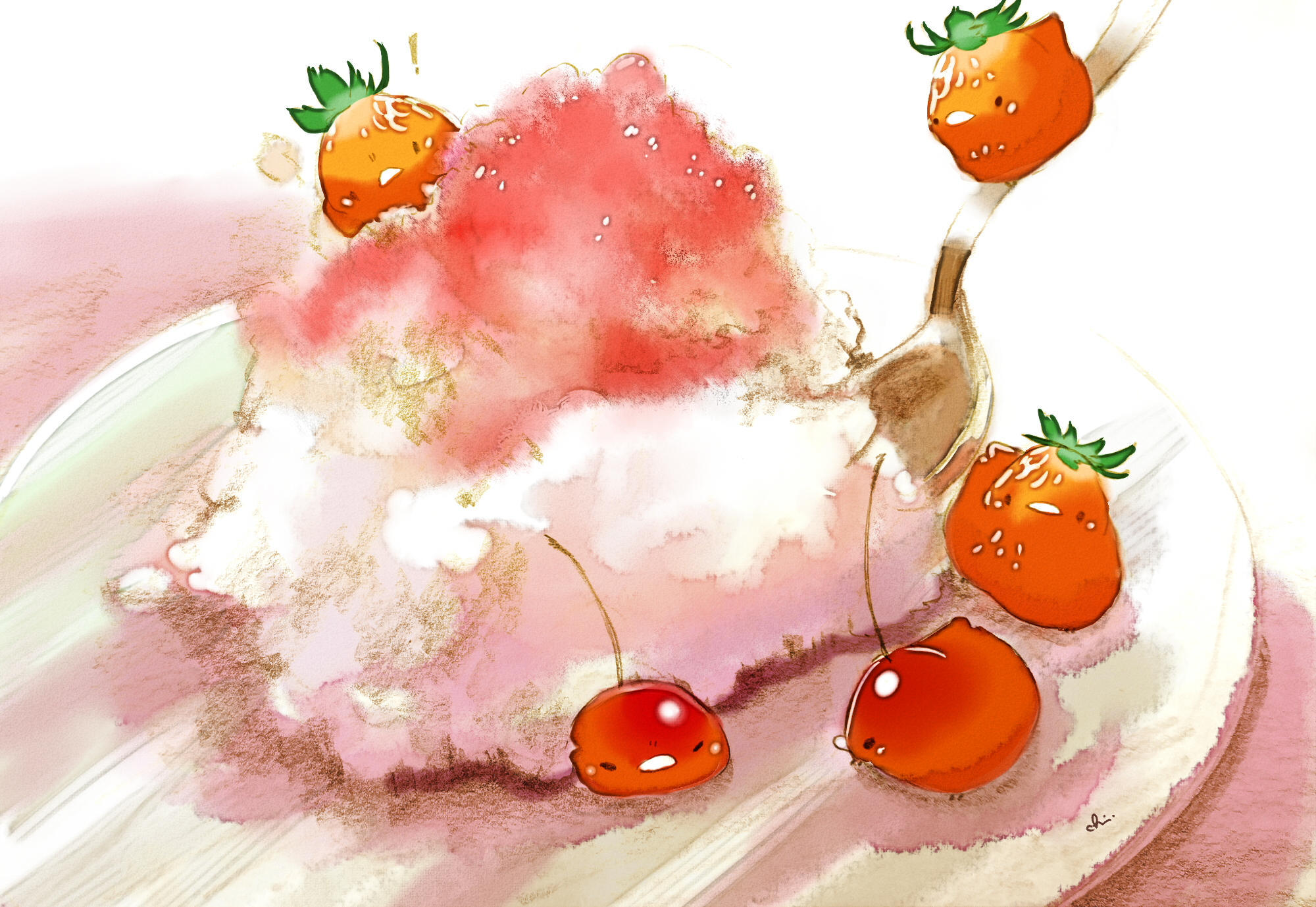 36 – チャイ – 冬のかき氷[pid=66741247]-ACG-二次元游戏动漫视频分享平台