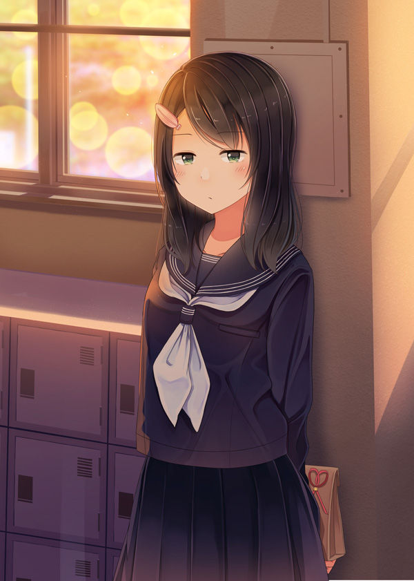 38 – にいち – 渡すタイミングを掴めないまま放課後になっちゃった女の子[pid=67274023]-ACG-二次元游戏动漫视频分享平台