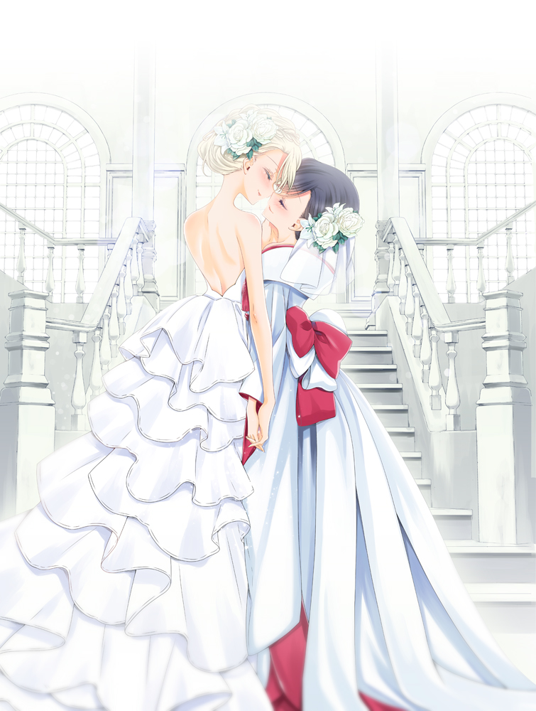 42 - 嵩乃朔 - 吸血鬼ちゃん×後輩ちゃん・カバーイラスト全景[pid=73885821]-ACG-二次元游戏动漫视频分享平台