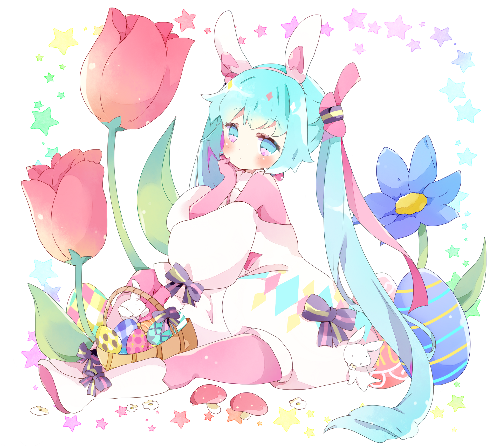 42 – 月夜 – Easter Miku[pid=73830329]-ACG-二次元游戏动漫视频分享平台