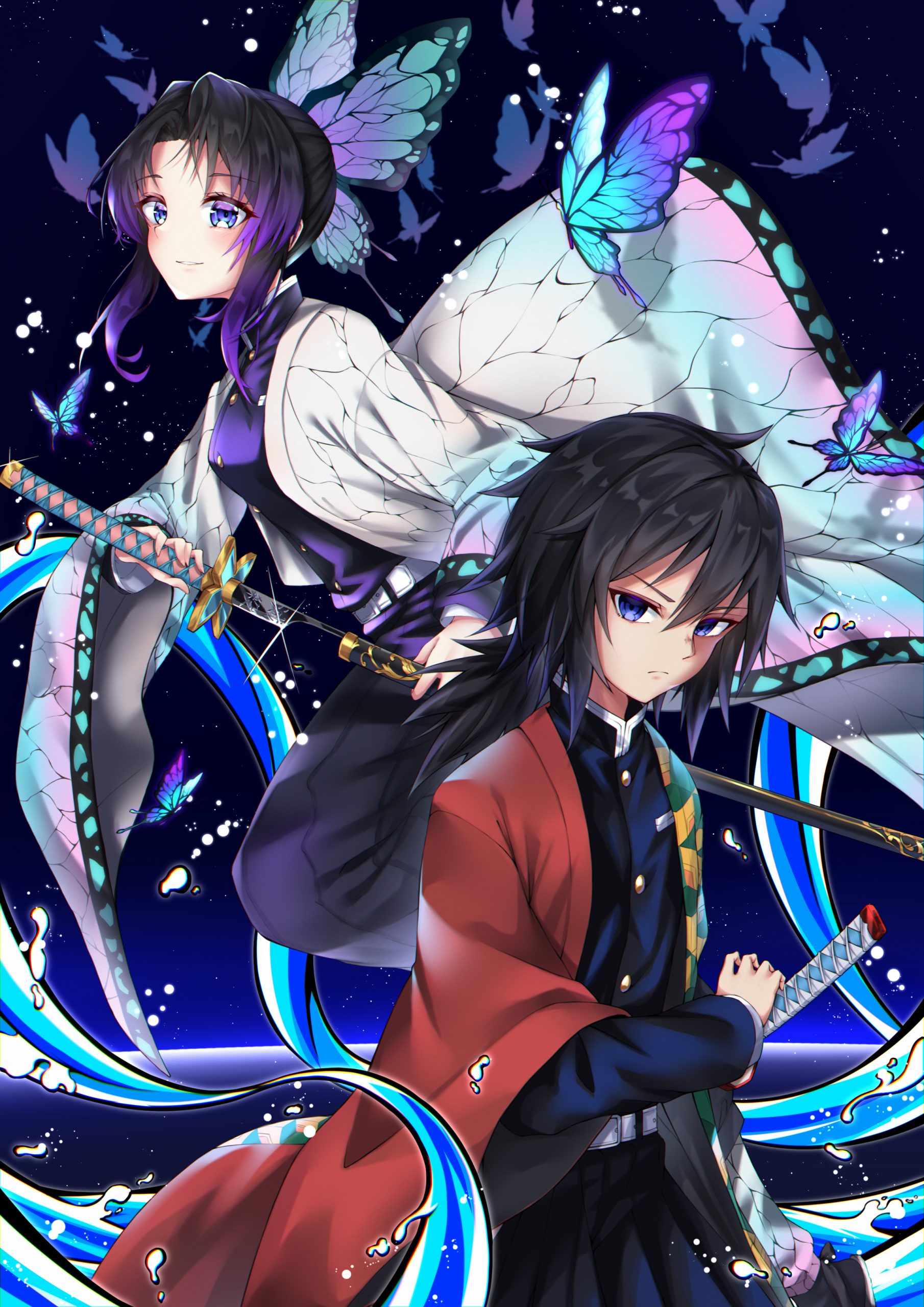 44 – にゆん – 蟲・水ノ呼吸[pid=77100807]-ACG-二次元游戏动漫视频分享平台