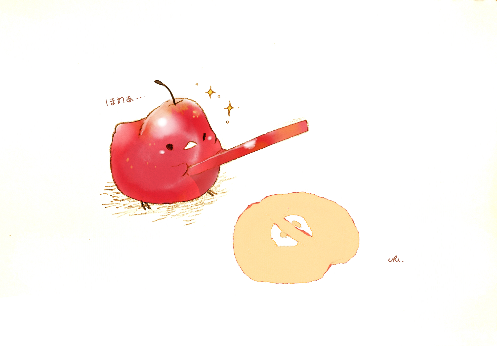 45 – チャイ – りんごスタンプ[pid=74359297]-ACG-二次元游戏动漫视频分享平台