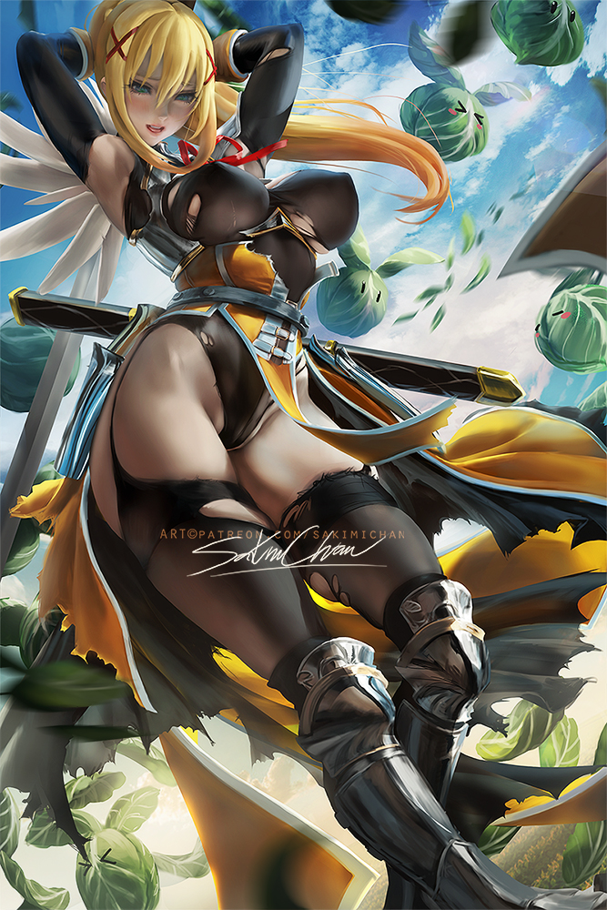 47 - sakimichan - 达克妮斯 Darkness[pid=77764954]-ACG-二次元游戏动漫视频分享平台